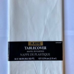 Plastic Table Cover